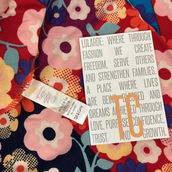 LuLaRoe TC Leggings NWT - Picture 4 of 5